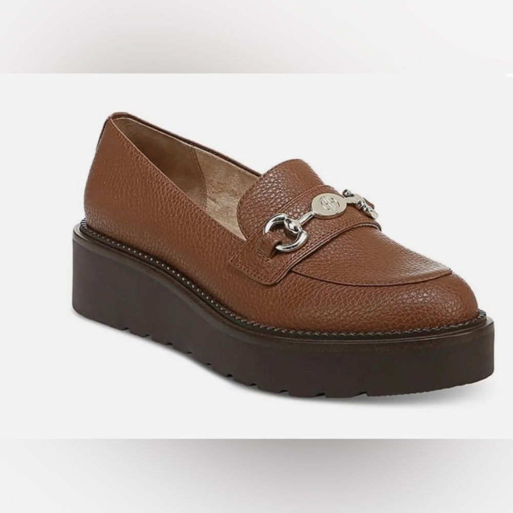 Giani Bernini Brown Leather Loafers